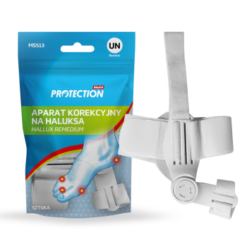 Regulowany aparat na haluksa - Corrector Pro - Mazbit